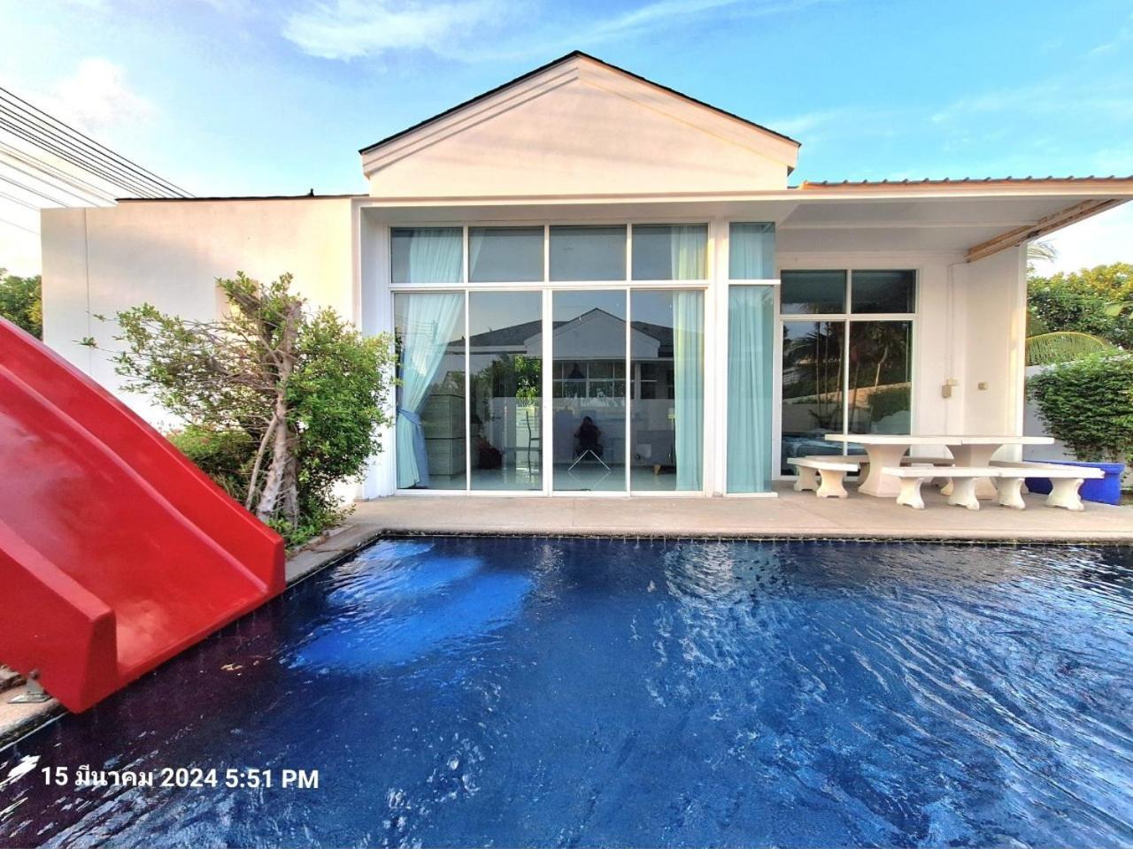 Beachtown Cha-Am Private Poolvilla From Beach 2Km ภายนอก รูปภาพ