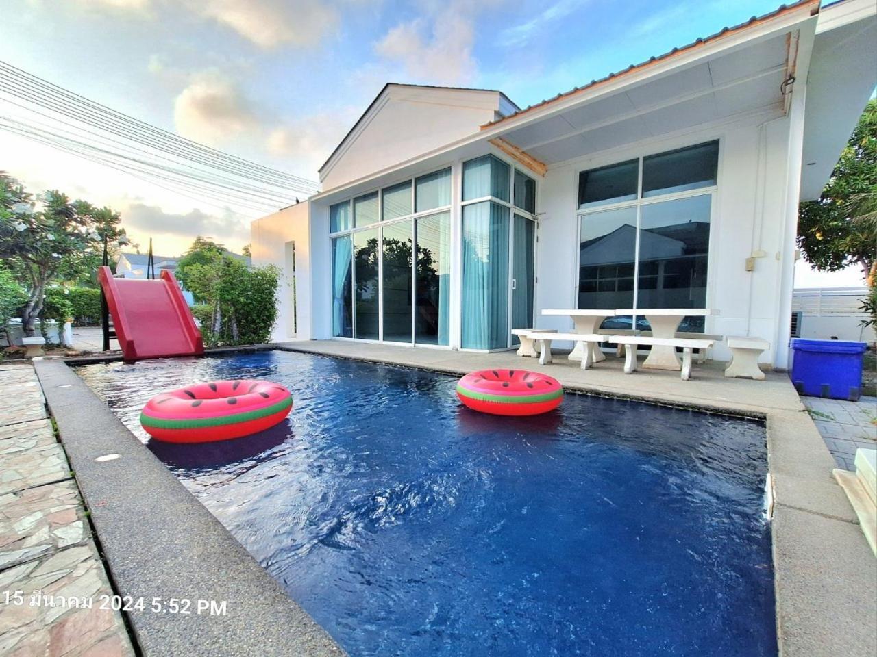 Beachtown Cha-Am Private Poolvilla From Beach 2Km ภายนอก รูปภาพ