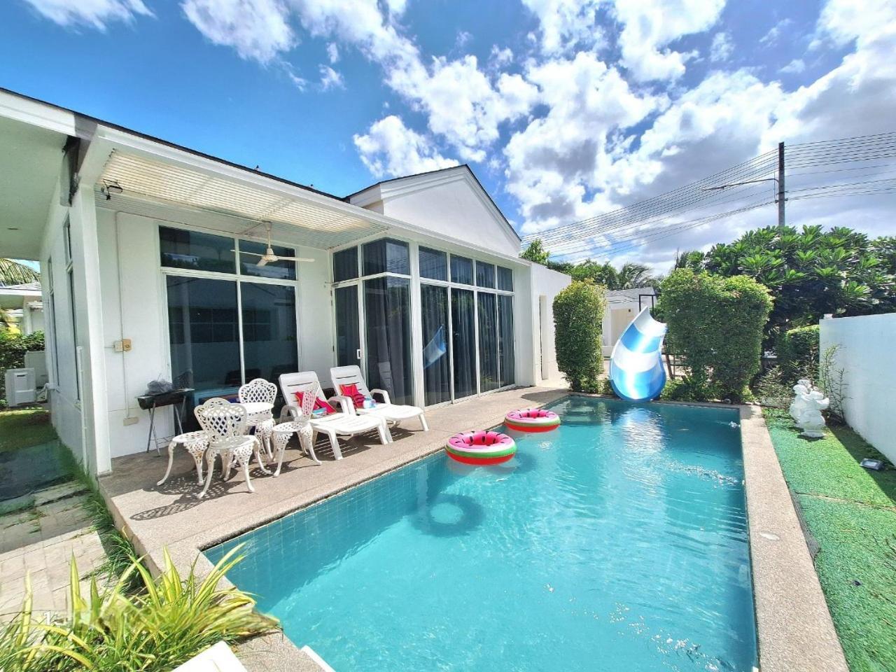 Beachtown Cha-Am Private Poolvilla From Beach 2Km ภายนอก รูปภาพ